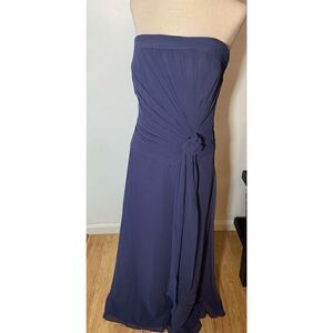 Purple bridal dress size 12 brand b2